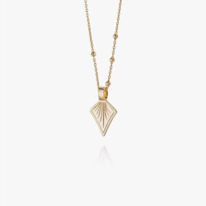 Crimson Pearl Pendant Necklace